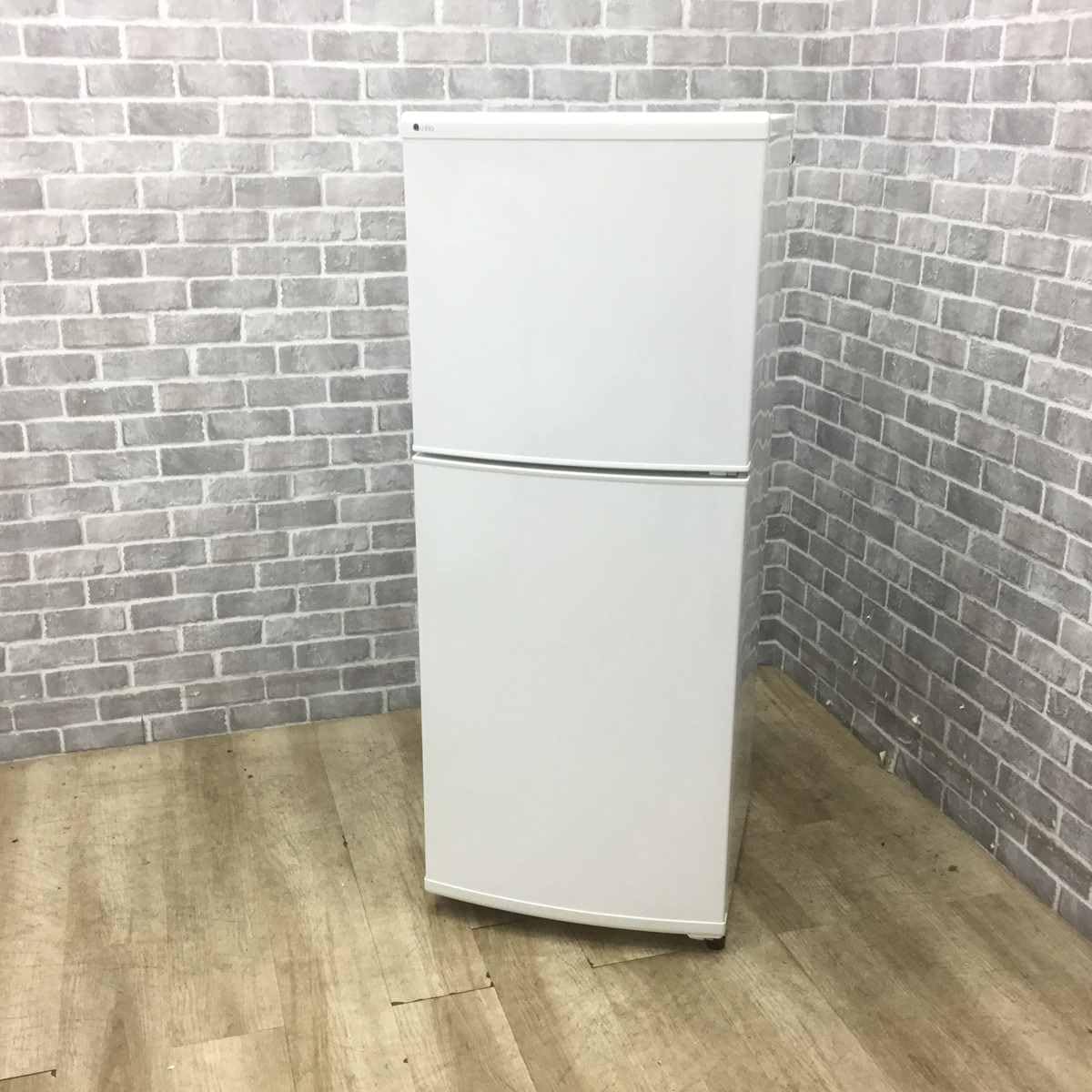 【送料無料・設置無料サービス有り】冷蔵庫 2018年製 U-ING UR-F140J 中古 R488 ☀️ お買い得モデル♪ U-ING 冷蔵庫 (140L / 右開き) 18年製 UR